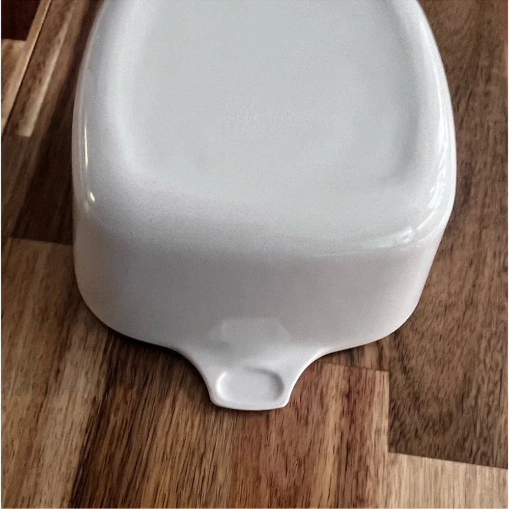 Corning Ware P-15-R White Stoneware 700 mL Individual Baker Casserole Dish
